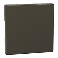 Merten Blindabdeckung System Design mit zentraler Abdeckplatte bronze, Retail