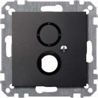 Merten Zentralplatte für BNC/TNC Buchse anthrazit, Retail