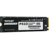 Patriot P410 500 GB, SSD PCIe 4.0 x4, NVMe 1.4, M.2 2280