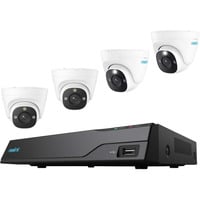 Reolink NVS8-12MD4, Set 1x NVR mit 2TB, 4x PoE Reolink 12 MP Überwachungskamera