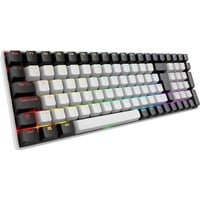 Sharkoon SKILLER SGK50 S2, Gaming-Tastatur weiß, BE-Layout, Gateron Yellow