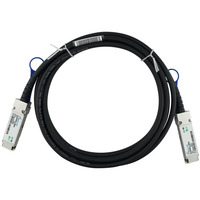 BlueOptics BlueLAN Direct Attach Kabel kompatibel zu HPE X240 JL271A QSFP28 schwarz, 1 Meter
