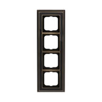 Busch-Jaeger Rahmen vierfach anthrazit, Retail