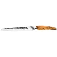 Forged Katai Brotmesser, 20,5cm Griff aus Wurzelholz