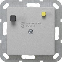 Gira Fehlerstrom-Schutzschalter 30 Milliampere aluminium, Retail