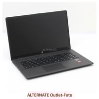 HP 17-cp3280ng, Notebook schwarz, AMD Ryzen 7 7730U, AMD Radeon Graphics, 16 GB DDR4, 512 GB (512 GB SSD), Windows 11 Home