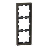 Merten Rahmen 3-fach Moccametallic bronze, Retail