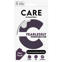 PanzerGlass Fearlessly Fashionable Case, Handyhülle pflaume, Samsung Galaxy S25 Ultra