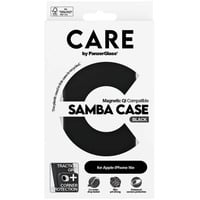 PanzerGlass Samba Case, Handyhülle schwarz, iPhone 16e, QI-kompatibel