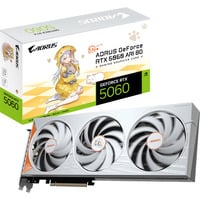 AORUS GeForce RTX 5060 AORUS ARI 8G, Grafikkarte weiß, DLSS 5, 3x DisplayPort, 1x HDMI 2.1