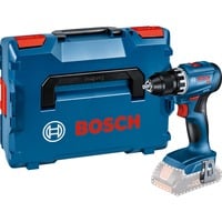 Bosch Akku-Bohrschrauber GSR 18V-45 Professional solo, 18Volt blau/schwarz, ohne Akku und Ladegerät, in L-BOXX