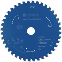 Bosch Professional EXPERT Stainless Steel Kreissägeblatt, Ø 160mm, 40Z Bohrung 20mm, für Akku-Handkreissägen