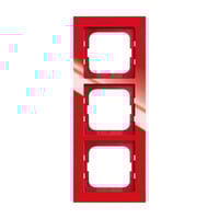 Busch-Jaeger Rahmen 3-fach rot, Retail