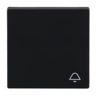 Busch-Jaeger Wippe mit Aufdruck 2520 Klingel Symbol schwarz, Retail