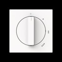 Busch-Jaeger Zentralscheibe mit Aufdruck "0..3", Abdeckung weiß, Retail