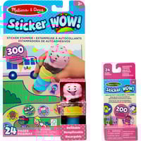 0681147005624 - Melissa & Doug - Sticker WOW! Eiscreme Aufkleberstempel & Block Basteln