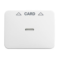 0 Zentralscheibe Steckwippen glänzend für Cardschalter, Abdeckung Retail