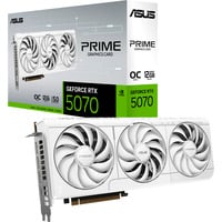 ASUS GeForce RTX 5070 PRIME OC WHITE, Grafikkarte weiß, DLSS 4, 3x DisplayPort, 2x HDMI 2.1