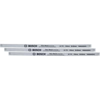Bosch Heimwerken & Garten DIY Bügelsägeblatt 150mm, 24 TPI, 3 Stück für Metall, Kunststoff und Weichholz