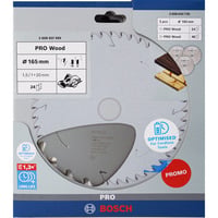Bosch Professional PRO Wood Cordless Kreissägeblatt 165 mm 3 Stück, Promo-Pack
