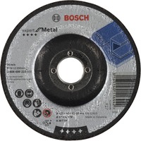 Bosch Schruppscheibe Expert for Metal, Ø 125mm, Schleifscheibe Bohrung 22,23mm, A 30 T BF, gekröpft
