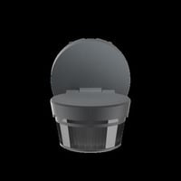 Busch-Jaeger Busch-Wächter Profi 280 Grad Bewegungsmelder Wireless Typ 6251/28-135-WL anthrazit, Retail