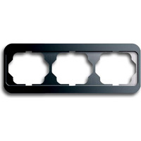 4011395168509 - BJ alpha nea Rahmen 1723-20 3fach platin waagerecht