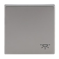 Busch-Jaeger Wippe mit Aufdruck edelstahl, Retail