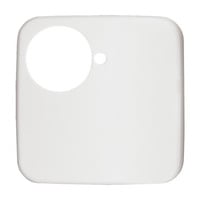 Busch-Jaeger Zentralscheibe Abdeckung Ruftaster oder WC-Ruf weiß, Retail