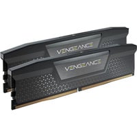 Corsair DIMM 64 GB DDR5-6000 (2x 32 GB) Dual-Kit, Arbeitsspeicher schwarz, CMK64GX5M2D6000C40, Vengeance, INTEL XMP