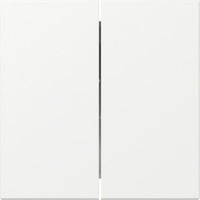 Gira Wippe zweifach gerade weiß, Retail