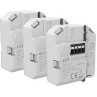 Homematic IP Schaltaktor (6 A) – Unterputz (HmIP-FS6), Relais weiß, 3er Pack