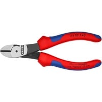 KNIPEX Kraft-Seitenschneider 74 02 140, Schneid-Zange rot