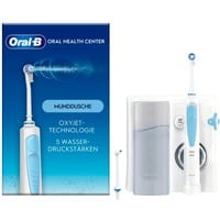 Oral-B Oral-B OxyJet Reinigungssystem - Munddusche, Mundpflege weiß/blau