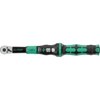 Wera Drehmomentschlüssel mit Umschaltknarre Click-Torque Lock A 5 schwarz/grün, Abtrieb 1/4", 2,5 bis 25Nm