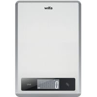 Wilfa Küchenwaage BASE KS4S-5 silber/edelstahl, bis 5 kg