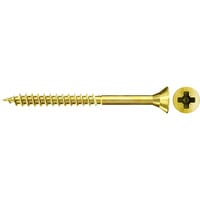 fischer Spanplattenschraube ClassicFast II 6,0x50 Senkkopf PZ 200 Stück, mit Teilgewinde