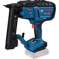 Bosch Akku-Holztacker GTH 18V-38 M (solo, C), 18Volt, Elektrotacker blau/schwarz, ohne Akku und Ladegerät