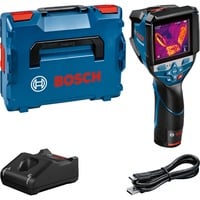 Bosch Professional Akku-Wärmebildkamera GTC 600 C Professional, 12Volt, Thermodetektor blau/schwarz, Li-Ionen-Akku 2,0Ah, L-BOXX