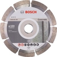 Bosch Professional Diamanttrennscheibe Standard for Concrete, Ø 150mm Bohrung 22,23mm
