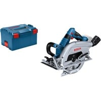 Bosch Professional PRO Akku-Handkreissäge BITURBO GKS 18V-70 L Professional solo blau/schwarz, ohne Akku und Ladegerät, in L-BOXX