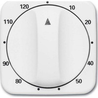 Busch-Jaeger Abdeckung 120 Minuten für Zeitschaltuhr, Rahmen weiß, Retail