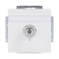 Busch-Jaeger Schutzkontakt Steckdosen-Einsatz mit erhöhtem Berührungsschutz weiß, Retail