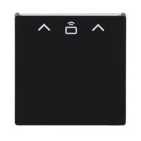 Busch-Jaeger Zentralscheibe Cardschalter Radiofrequenz-Identifikation 1792 Radiofrequenz-Identifikation-885, Abdeckung schwarz, Retail