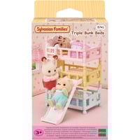 EPOCH Traumwiesen Dreistöckiges Babyhochbett von Sylvanian Families, Puppenhaus 