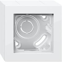 Gira Aufputzgehäuse einfach weiß, Retail