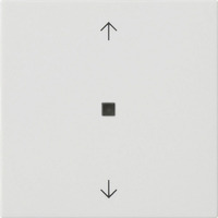 Gira Funk Bedienaufsatz Pfeilsymbole seidenmatt, Fernsteuerung weiß, Retail