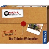 KOSMOS Murder Mystery Case File - Der Tote im Weinkeller, Partyspiel 