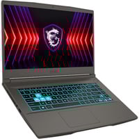 MSI Thin 15 B13UC-3073, Gaming-Notebook grau, Intel® Core™ i5-13420H, NVIDIA GeForce RTX 3050, 16 GB DDR4, 512 GB (512 GB SSD), Ohne Betriebssystem