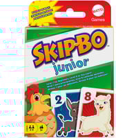 Mattel Skip-Bo Junior Kartenspiel für Kinder ab 5 Jahren 